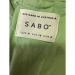 Sabo Cambelle Green Sleeveless Cutout Tie Front Cami Camisole Midi Tank Dress M Size M Photo 10