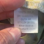 Trina Turk  Geometric Mini Dress - Yellow, Brown, Green Silk Elegant Dress Photo 5