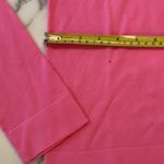 J.Crew NWT  Teddie Pink Cotton Pullover Sweater S Small hole Incl patch Photo 6