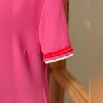 Trina Turk Shangri La Vibrant Pink Fringe Sheath Dress Photo 9