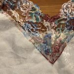 Wendy Ann Vintage 90s Floral Satin Nightie Chemise Womens Size Medium USA Pink Photo 5