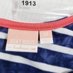 Boat House Beachwear Stripe Dress with Pockets Size M Photo 7