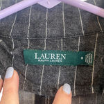 Ralph Lauren Lauren  LRL Gray Wash Denim Button Front Jacket Women Sz 8 Photo 5