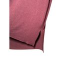 Aritzia Wilfred Women Medium Oversized Jersey Long Sleeve Knit Top Burgundy Red Photo 3