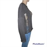 See You Monday  destroyed long sleeve top Photo 3