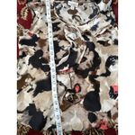 Dress Barn Women's Sleeveless Ruffle Top Abstract Print Size S Shell Photo 5