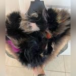 SAM. Multi Luxe‎ Sloan Fur lined down bomber jacket Green Photo 6