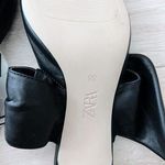 ZARA Leather Bow Heels Photo 5