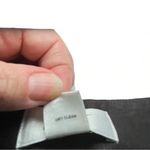 Loft Linen Embroidered Skirt Size 0 Brown Blue Lined Boho Summer Photo 5