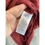 Madewell NWT Brushed Jersey Ruched Long-Sleeve Tee In Antique Rose Size XXS Photo 3