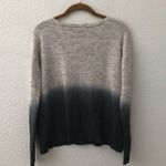 American Eagle  Ombré Grey Sweater Lace Up Photo 2