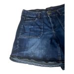 Lane Bryant Bermuda Blue Denim Shorts Size 14 Stretch Zipper Closure Pockets Photo 2