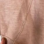 Madewell  Rose Pink Linen Cotton Blend Knit Sweater Women Sz XXS Photo 2