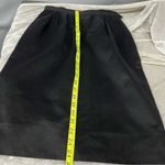 Saint Laurent Vintage 38 YSL Yves  rive gauche Black Silk blend Skirt w/pockets Photo 9