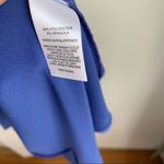 EXPRESS  Royal Blue Deep V Neck Wrap Tie Dress XS Photo 3