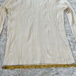 JM Collection NEW  Women’s Turtleneck Ribbed long sleeve sweater eggshell Large Photo 4