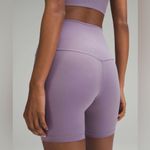 Lululemon  Align High-Rise Shorts 6” Purple Ash Size 6 Like New Photo 2