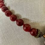 Heidi Daus “Carnelian Glitz Galore” Statement Necklace Photo 2