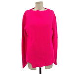 Generation Love  Sadie Cashmere‎ & Wool Asymmetric Sweater Hot Pink Medium Photo 1