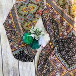 Show Me Your Mumu PAISLEY RANE ROMPER OFF SHOULDER SHORTS Photo 5