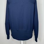 Lululemon Hoodie Pullover Size 8 Navy Blue Lightweight Long Sleeve Relaxed Fit Photo 7