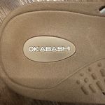 Okabashi Breeze‎ White/Toffee flip flop Sz Large 9.5 Photo 4