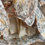 Shyanne XXL Floral Boho Western Peasant Dress Crinkle Tiered Long Sleeve Photo 4