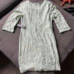 Lulus Quarter Sleeve Mini Dress Mint Green Photo 0