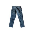 7 For All Mankind Josefina Boyfriend Skinny Jeans Women's Size 25 Blue Denim Photo 4