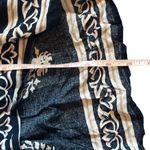 Altar'd State Blue Tan Boho Print Bell Sleeve High Low Front Tie Top XS Flowy Photo 9