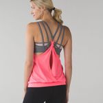 Lululemon Nouveau Limits Tank Flash Light Womens 6 Pink Strappy Athleisure Gym Photo 1