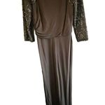 David Meister  Sequin Maxi gown formal‎ dress Size 6 Photo 2