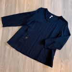 Lulu B navy top size S Blue Photo 0