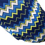 Wishful park Multicolor V-Neck Blouse Size S Photo 3