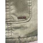 Roxy Vintage  Green Long Sleeve Zip/Snap Up Jacket Size S Flannel Lined‎ Hood Photo 4