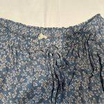 easel Blue Floral Off Shoulder Peasant Boho Blouse Women’s Size Small Photo 1