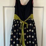 Corey Lynn Calter Anthropologie Slice of Lime Polka Dot Mini Dress Photo 9