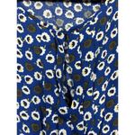 Boden Women's Floral Print Blouse US 8 Blue & White‎ Casual Summer Photo 2