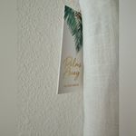 Red Dress Boutique NWT ivory linen shorts- L Photo 5