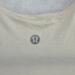 Lululemon Cut Out Shoulder Crop Top Athletic Shirt Activewear Size 8 Photo 7