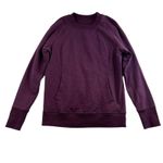 Lululemon Athletica 6 Scuba Crew Heathered Marvel Crew Neck Cotton Terry Basic Photo 1