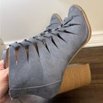 Qupid  Gray Heeled Boots size 7.5 Photo 8