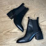 Tony Bianco  Hampton Black Leather Point Toe Chelsea Ankle Boots Women's Size 6.5 Photo 6