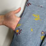 Toad & Co  Laurel Short Sleeve Dress Medium Blue NEW Flower Floral Outdoor Casual Photo 3