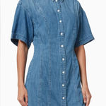 frame denim Frame Panelled Denim Dress Large Photo 0