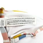 Hollister Yellow Blue Multi Striped Bikini Top Size Large Photo 4