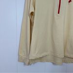 Marine layer NEW  X Makers Mark Yellow Re-Spun Sport Quarter Zip Photo 4