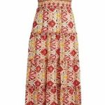 Alice + Olivia  Karolina Silk Tiered Floral Maxi Dress Vintage Market size 8 Photo 0