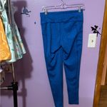 J. McLaughlin  Vibrant Blue Textured leggings Photo 1