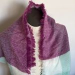 Wander agio scarf plaid purple white teal green
colors shawl large scarf New Photo 1